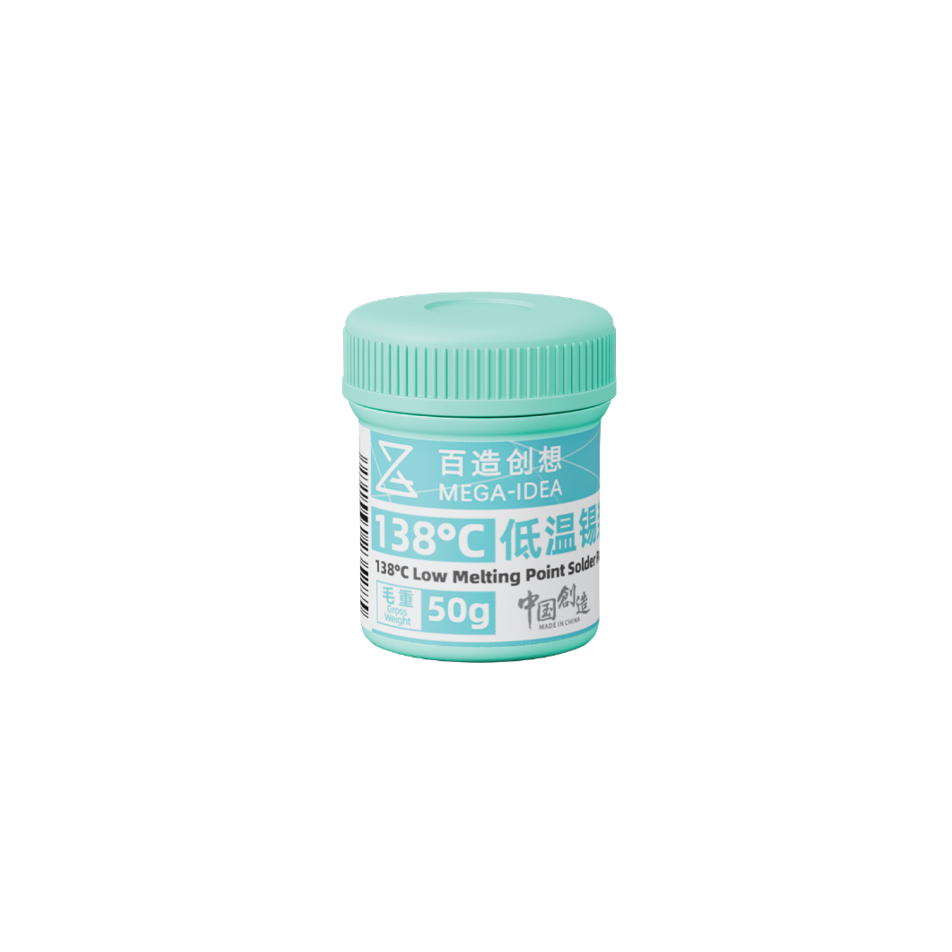 Timah Cair Mega-Idea 138°C 50g(Bottle)